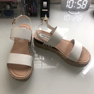 Steve Madden - CICI White Leather (NEW)